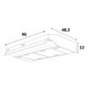 Campana Extractora CHALLENGER 90 cm Pared CX-4792 Gris - Image 6