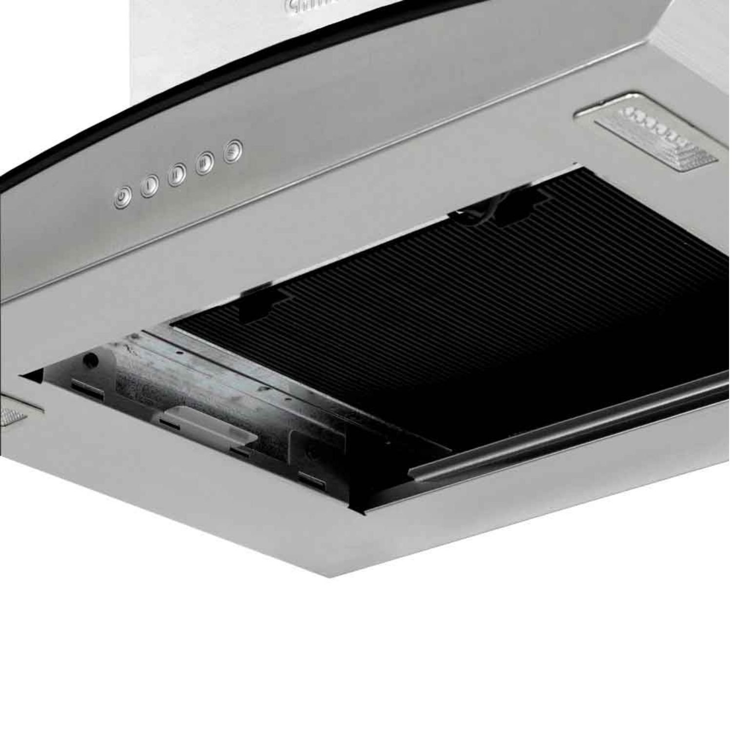 Campana Extractora CHALLENGER 80 cm Peninsula CX 4800 Gris - Image 4