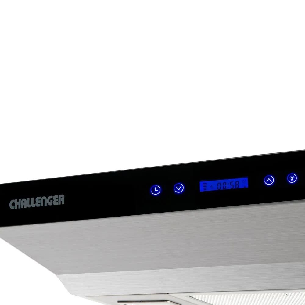 Campana Extractora CHALLENGER 60 cm Pared CX-4865 Gris - Image 3