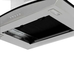 Campana Extractora CHALLENGER 80 cm Isla CX 4880 Gris - Image 3