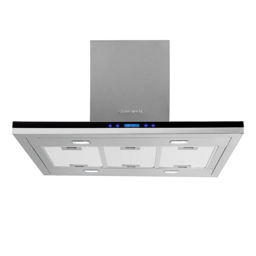 Campana Extractora CHALLENGER 90 cm Isla CX-4993 Gris - Image 2