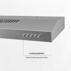 Campana Extractora CHALLENGER 60cm Pared CX 4310 INOX - Image 3