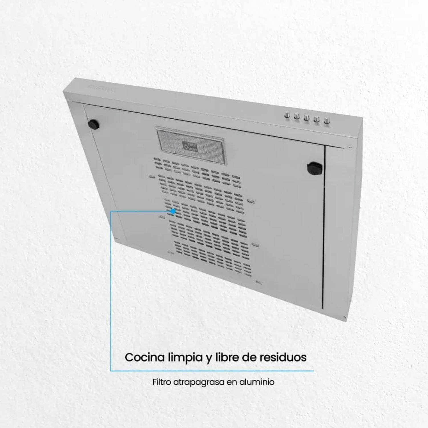Campana Extractora CHALLENGER 60cm Pared CX 4310 INOX - Image 7