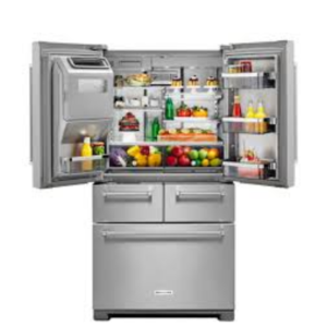 Nevecon Kitchen Aid No Frost 729 Litros KRMF706ESS Gris - Image 2