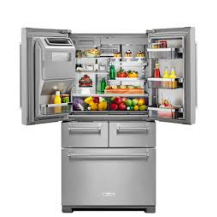 Nevecon Kitchen Aid No Frost 729 Litros KRMF706ESS Gris - Image 2