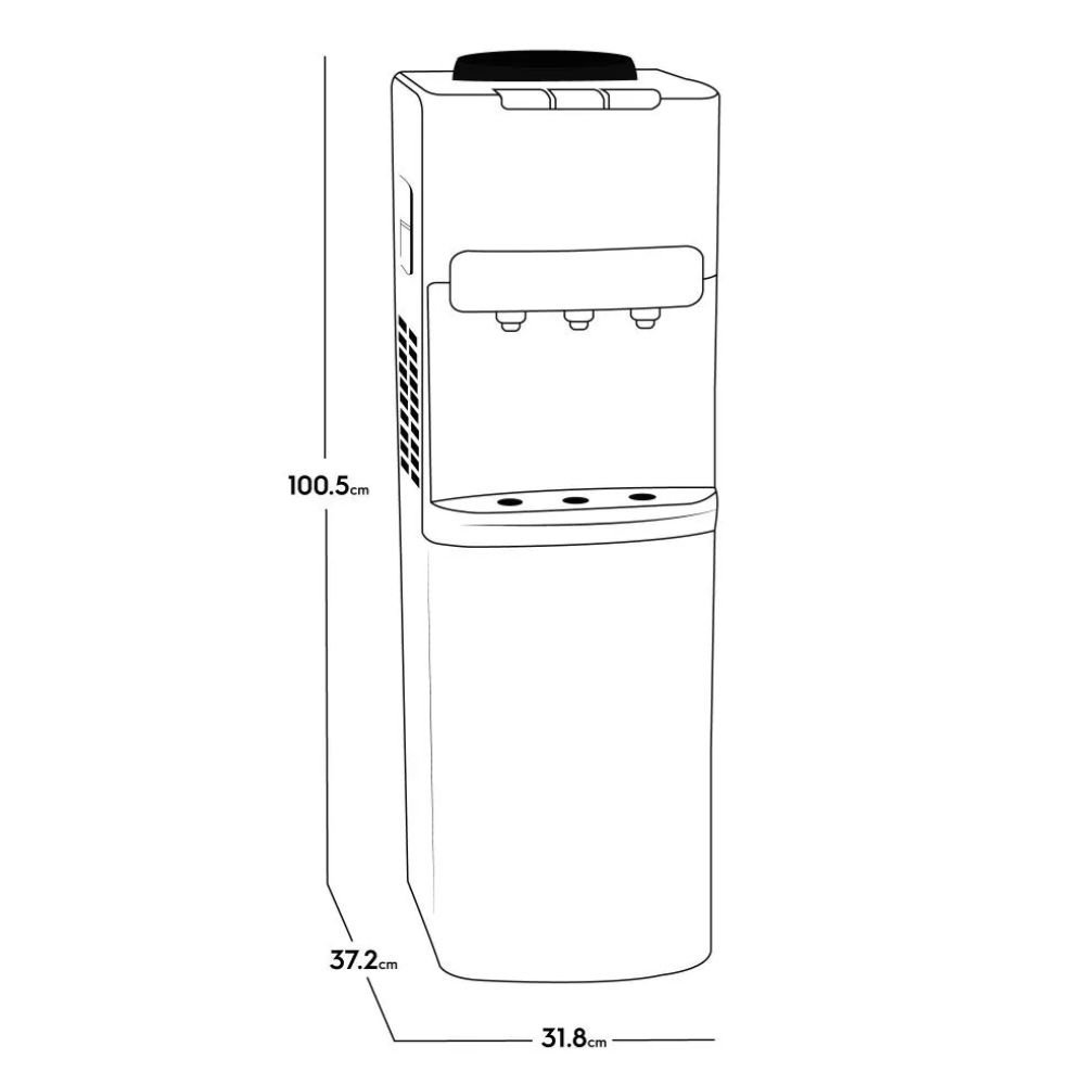 Dispensador de Agua ELECTROLUX con Nevera EA20SR Gris - Image 5