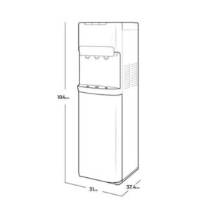 Dispensador de Agua ELECTROLUX Botellon Oculto ED30SR Gris - Image 6