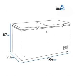Congelador ELECTROLUX Horizontal Frost 508 Lt EFC50W3HTW - Image 7