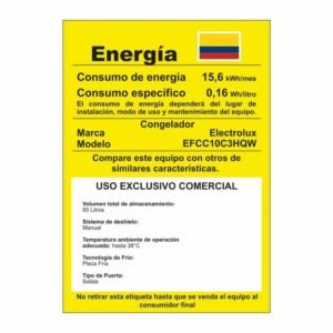 Congelador Electrolux Horizontal 100 Lt EFCC10C3HQW Blanco - Image 7