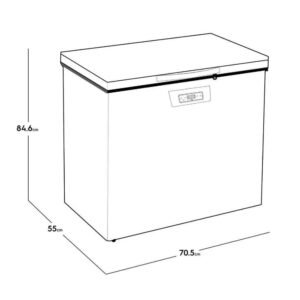 Congelador ELECTROLUX Horizontal Frost 150 Lt EFCC15C3HQW - Image 6