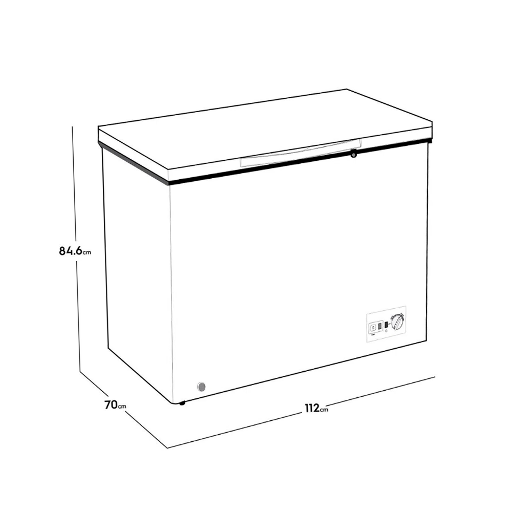 Congelador Electrolux Horizontal 318 Lt EFCC32C3HQW Blanco - Image 6
