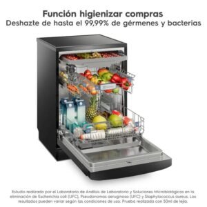 Lavavajillas de Empotrar ELECTROLUX 70 Piezas EHFE14T6MSBXB Negro - Image 5