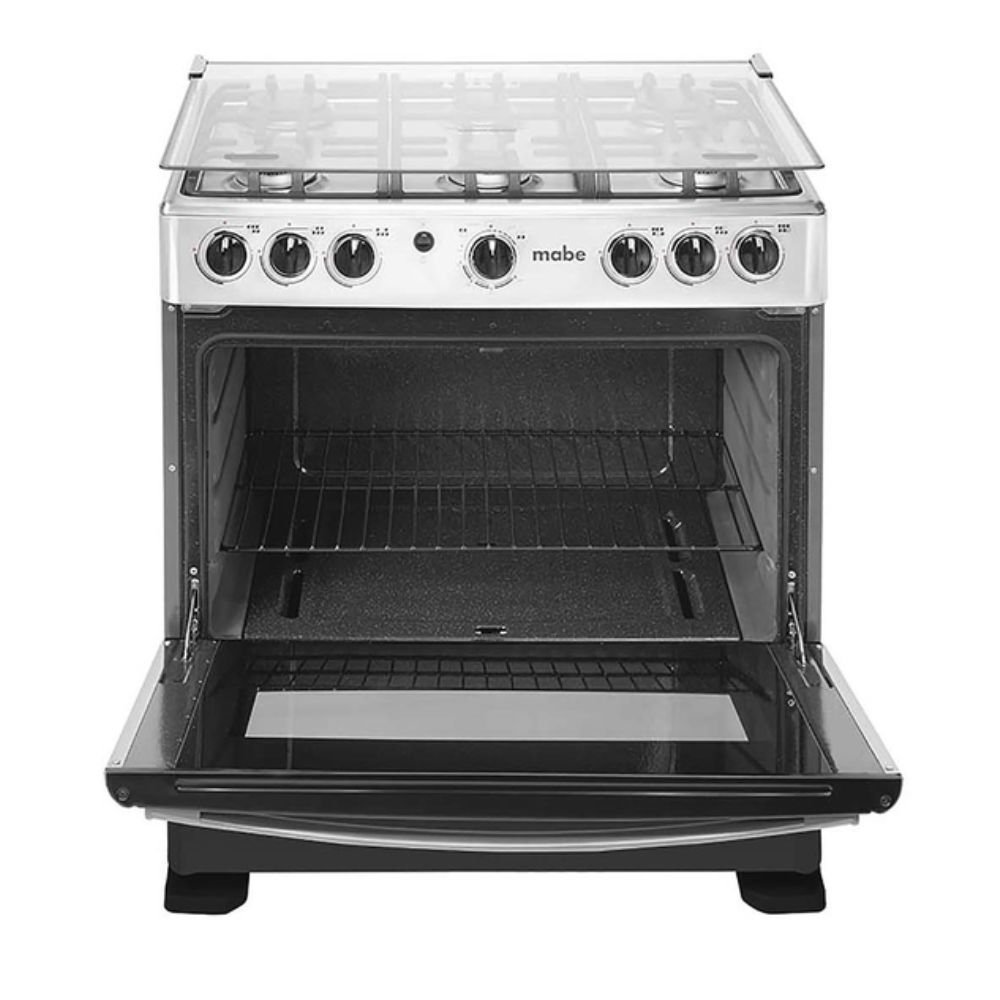 Estufa de Piso MABE 76cm 6 Puestos GN EMC30KXX-5 Gris - Image 2