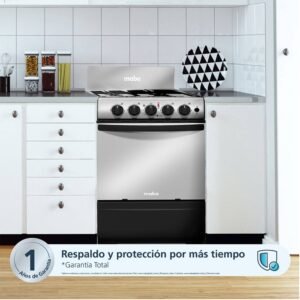 Estufa de Piso MABE 52cm 4 Puestos GN EMC5150SNX1 Inox - Image 3