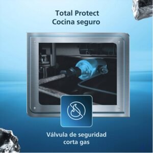 Estufa de Piso MABE 52cm 4 Puestos GN EMC5150SNX1 Inox - Image 6