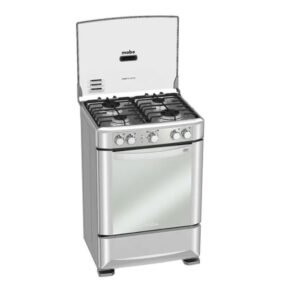 Estufa de Piso MABE 60cm 4 Puestos GN Horno EMC6050NFX0 Inox - Image 2
