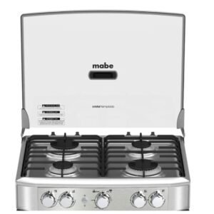 Estufa de Piso MABE 60cm 4 Puestos GN Horno EMC6050NFX0 Inox - Image 6