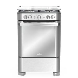Estufa de Piso MABE 60cm 4 Puestos GN EMC6050NFX1 Inox