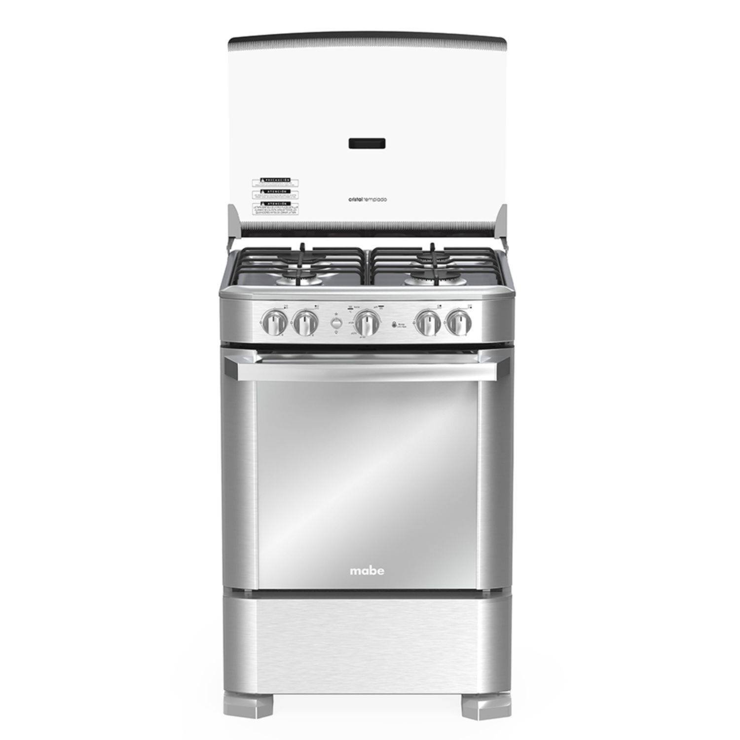 Estufa de Piso MABE 60cm 4 Puestos GN EMC6050NFX1 Inox - Image 3