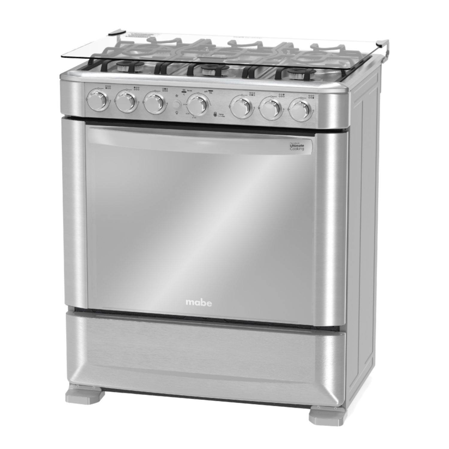 Estufa de Piso MABE 76cm 6 Puestos GN EMC7630NFX0 Inox - Image 2