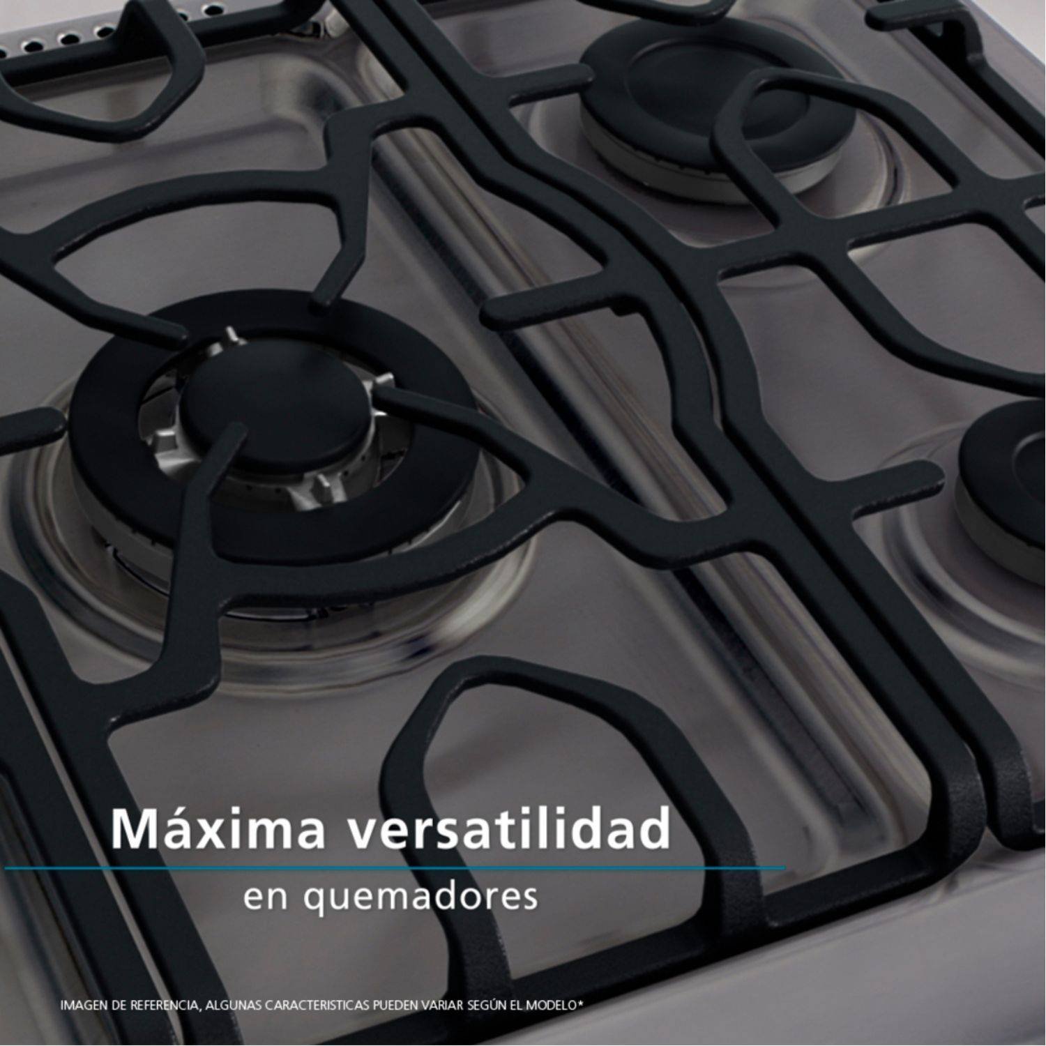 Estufa de Piso MABE 76cm 6 Puestos GN EMC7630NFX0 Inox - Image 6
