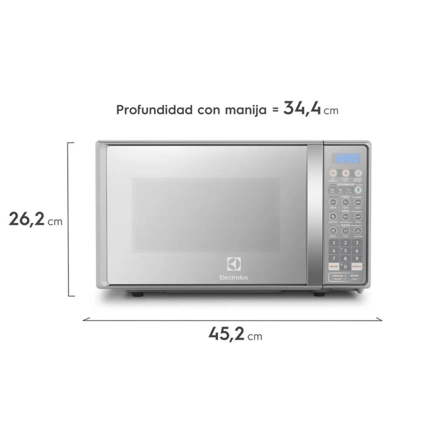 Horno Microondas ELECTROLUX 20 Litros Digital EMDO20S3GSLUG - Image 5