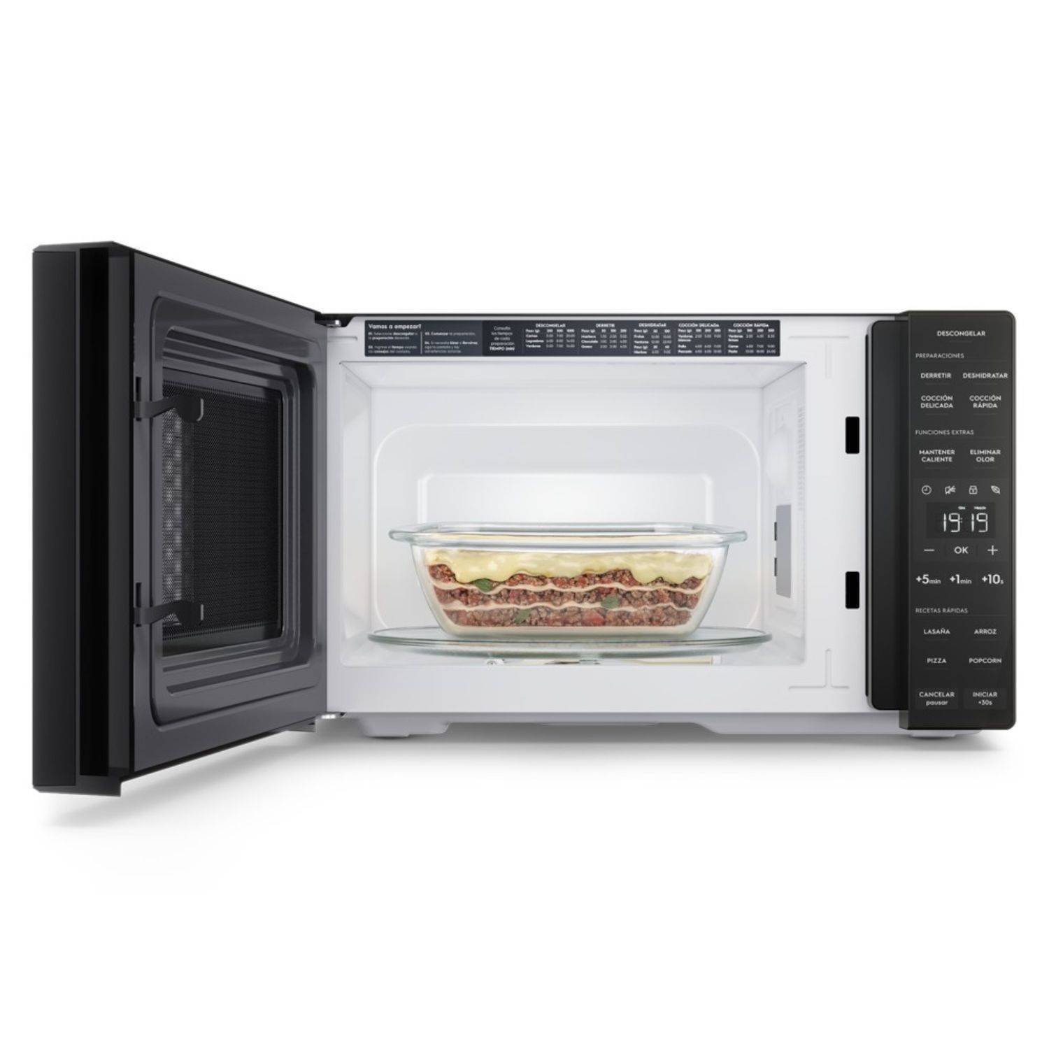 Horno Microondas ELECTROLUX 25 Litros Digital EMDY25S0MXB - Image 3