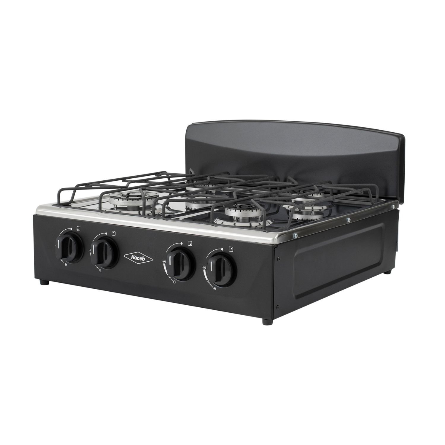 Estufa de Mesa HACEB Avellana Gas Propano 4 Puestos Negro - Image 2