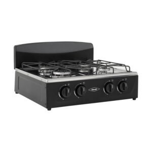 Estufa de Mesa HACEB Avellana Gas Propano 4 Puestos Negro - Image 4
