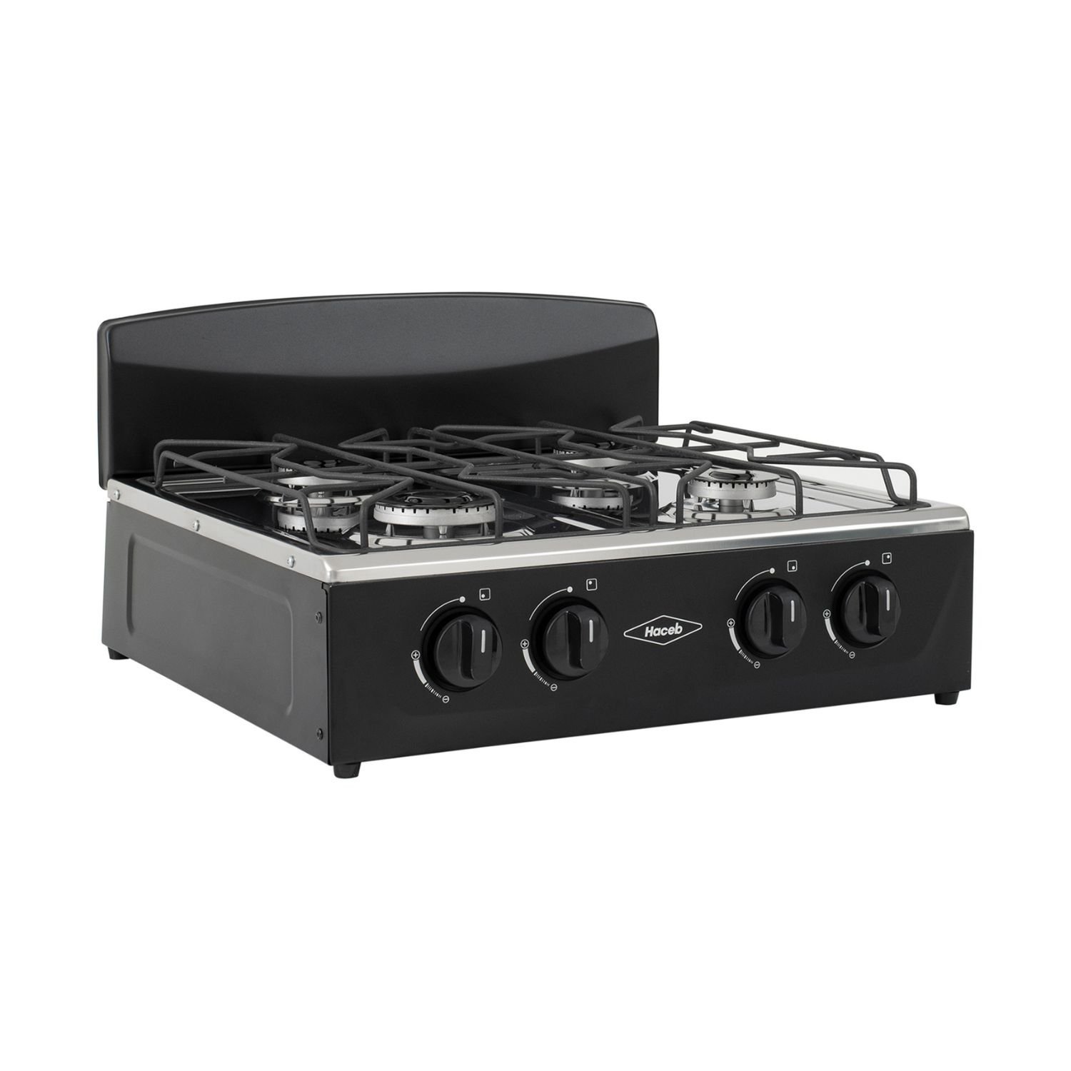 Estufa de Mesa HACEB Avellana Gas Propano 4 Puestos Negro - Image 4