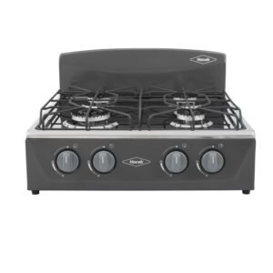 Estufa de Mesa HACEB Avellana Gas Propano 4 Puestos Gris