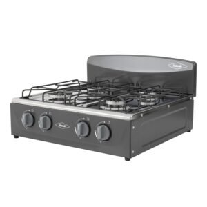 Estufa de Mesa HACEB Avellana Gas Propano 4 Puestos Gris - Image 3