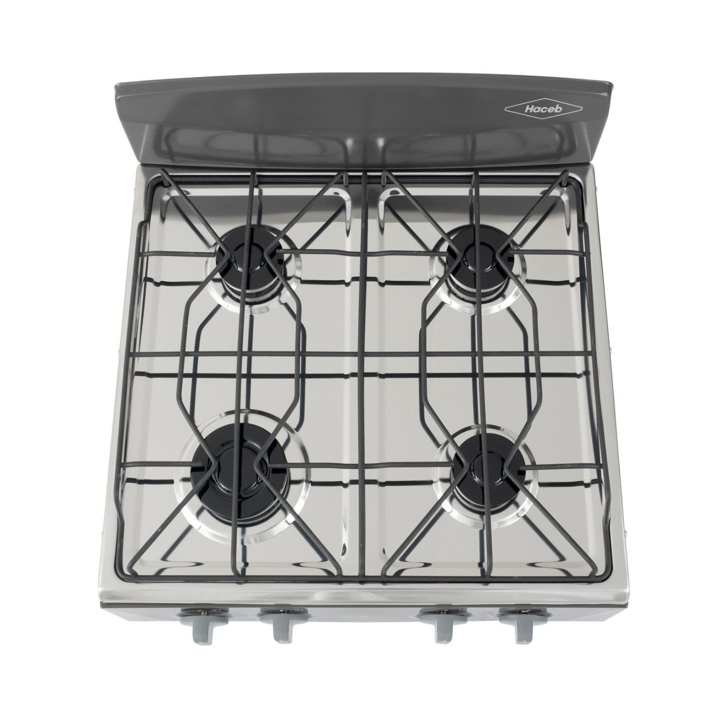 Estufa de Mesa HACEB Avellana Gas Propano 4 Puestos Gris - Image 4