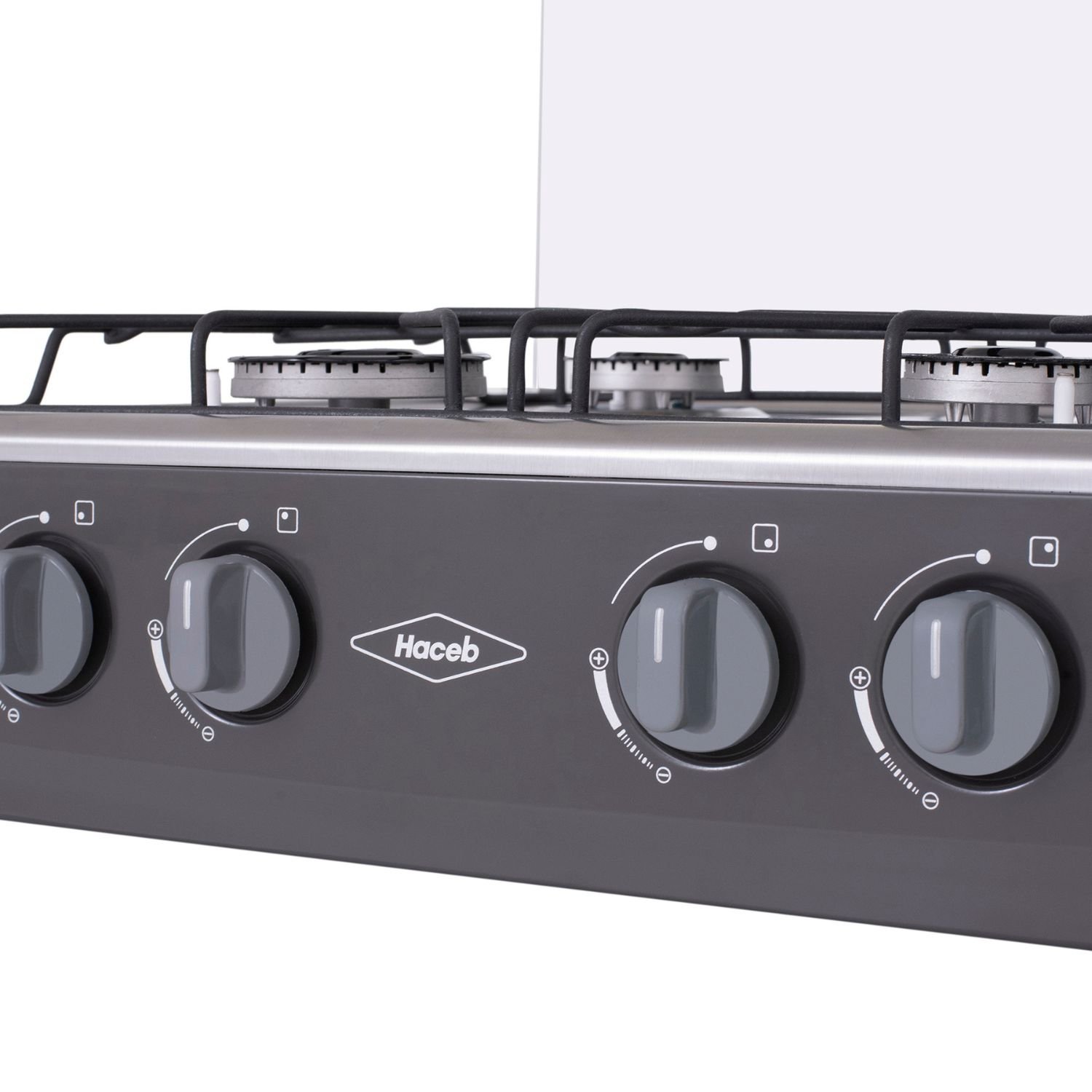 Estufa de Mesa HACEB Avellana Gas Propano 4 Puestos Gris - Image 3