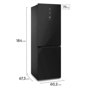 Nevera ELECTROLUX 323 Lt No Frost Inverter BB32N3HXB Negro - Image 7