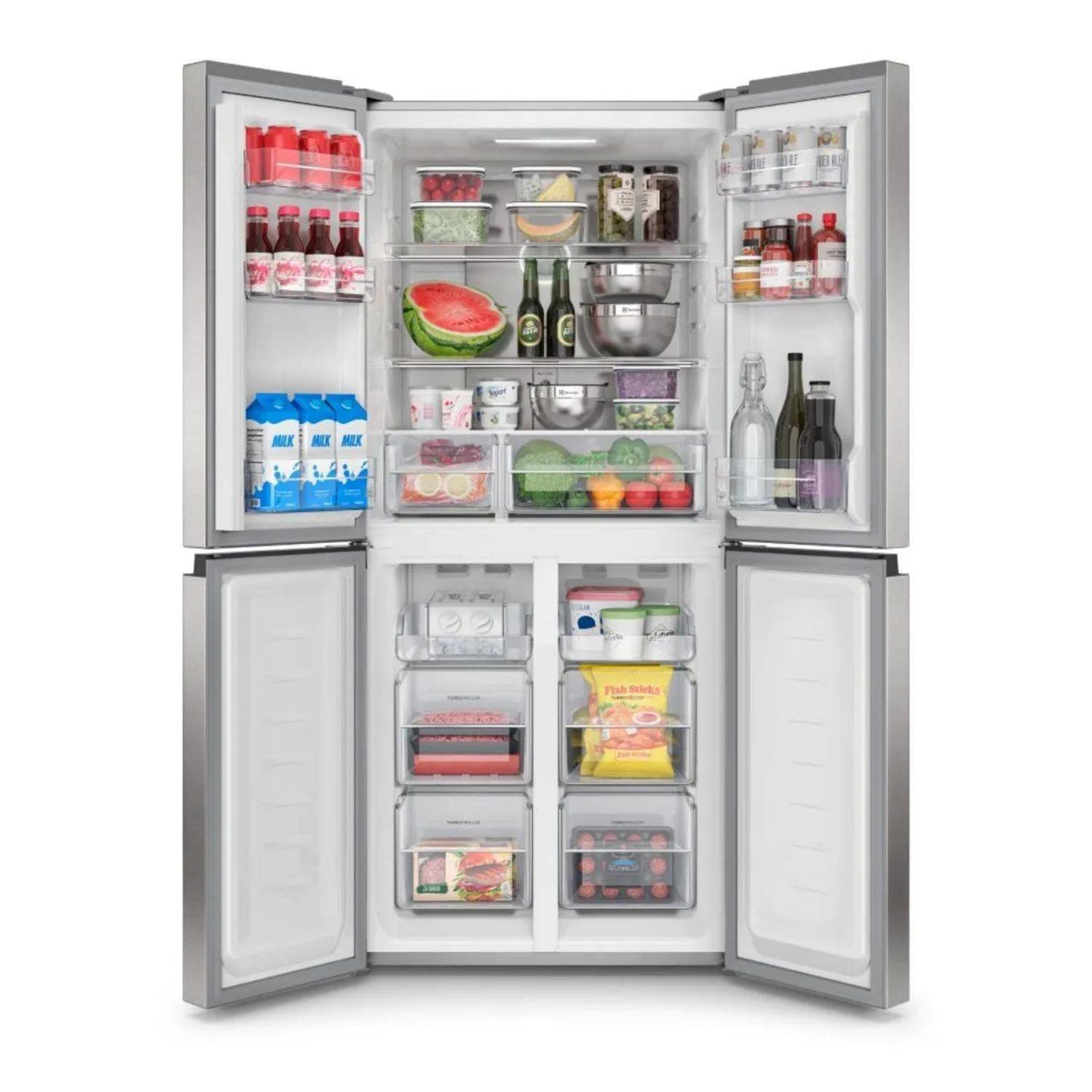 Nevecon ELECTROLUX No Frost 421 Litros ERQU40E3HWS Gris - Image 4