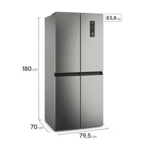 Nevecon ELECTROLUX No Frost 421 Litros ERQU40E3HWS Gris - Image 7