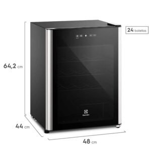 Cava de Vinos ELECTROLUX 24 Botellas ERWV24W3MWB Negro - Image 6
