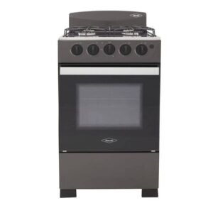 Estufa de Piso HACEB 50cm 4 Puestos GN Horno ROMERO Gris