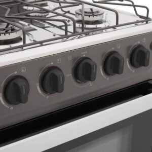 Estufa de Piso HACEB 50cm 4 Puestos GN Horno ROMERO Gris - Image 5