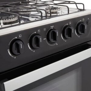 Estufa de Piso HACEB 50cm 4 Puestos GLP Horno ROMERO Negro - Image 4