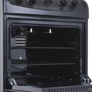 Estufa de Piso HACEB 60cm 4 Puestos GN Horno OREGANO Negro - Image 4