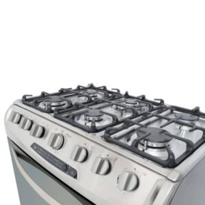Estufa de Piso HACEB 6 Puestos 76cm Gas Natural OREGANO Inox - Image 5