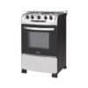 Estufa de Piso HACEB 60 cm 4 Puestos Gas Natural Negra Inox - Image 2