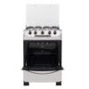 Estufa de Piso HACEB 60 cm 4 Puestos Gas Natural Negra Inox - Image 3