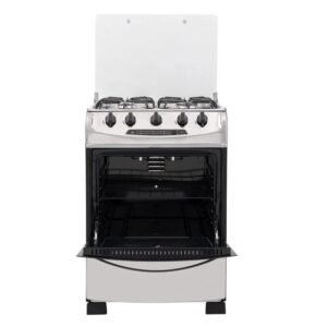 Estufa de Piso HACEB 60 cm 4 Puestos Gas Natural Negra Inox - Image 3