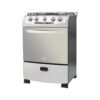 Estufa de Piso HACEB 60 cm 4 Puestos Gas Natural Inox - Image 2