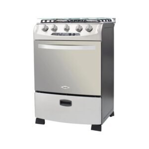 Alternative view of Estufa de Piso HACEB 60 cm 4 Puestos Gas Natural Inox