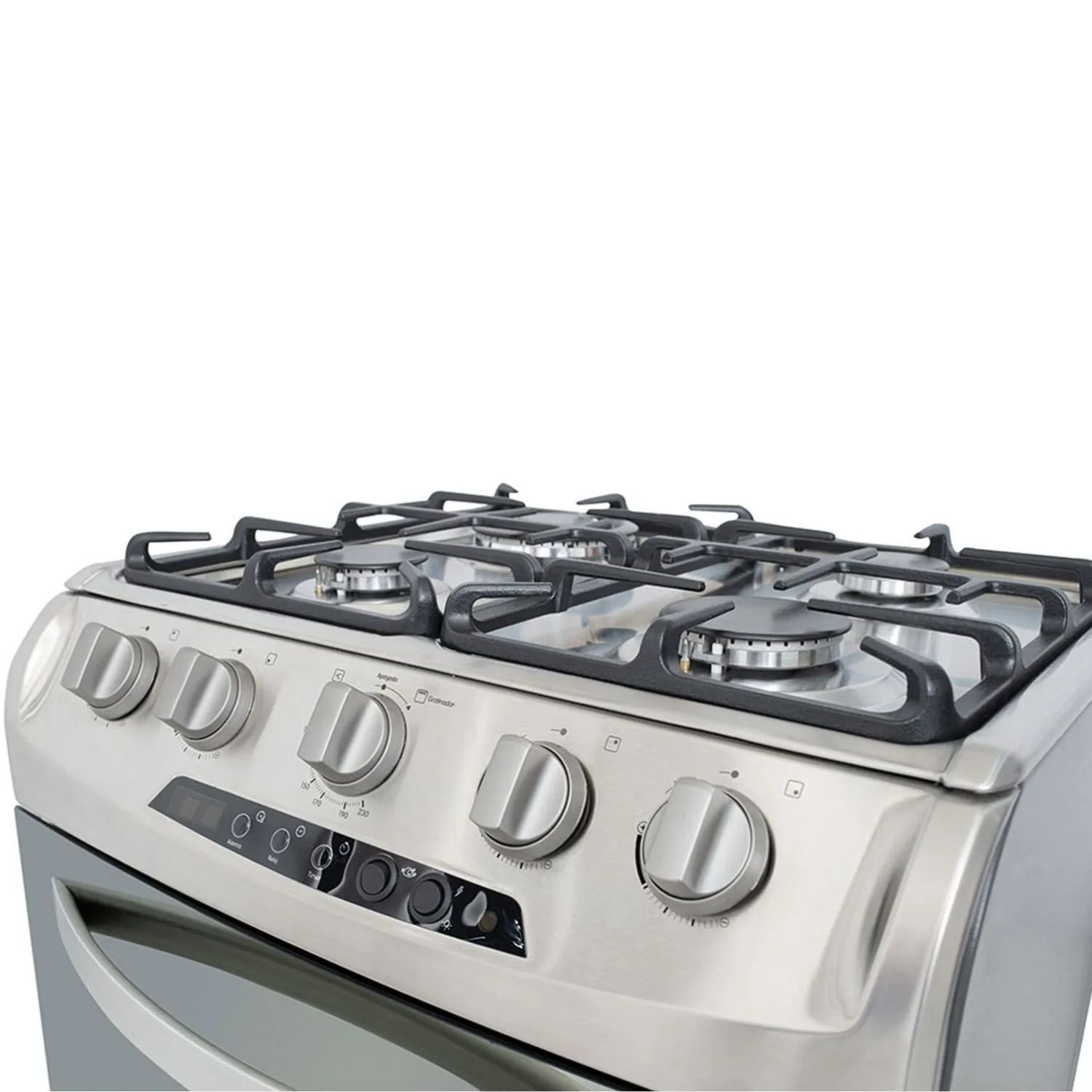 Estufa de Piso HACEB 60 cm 4 Puestos Gas Natural Inox - Image 4