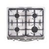 Estufa de Piso HACEB 60cm 4 Puestos Gas Propano Horno Gris - Image 2